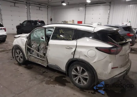 2020 Nissan Murano Sv Intelligent Awd z USA, uszkodzony, nr VIN 5N1AZ2BS6LN104192